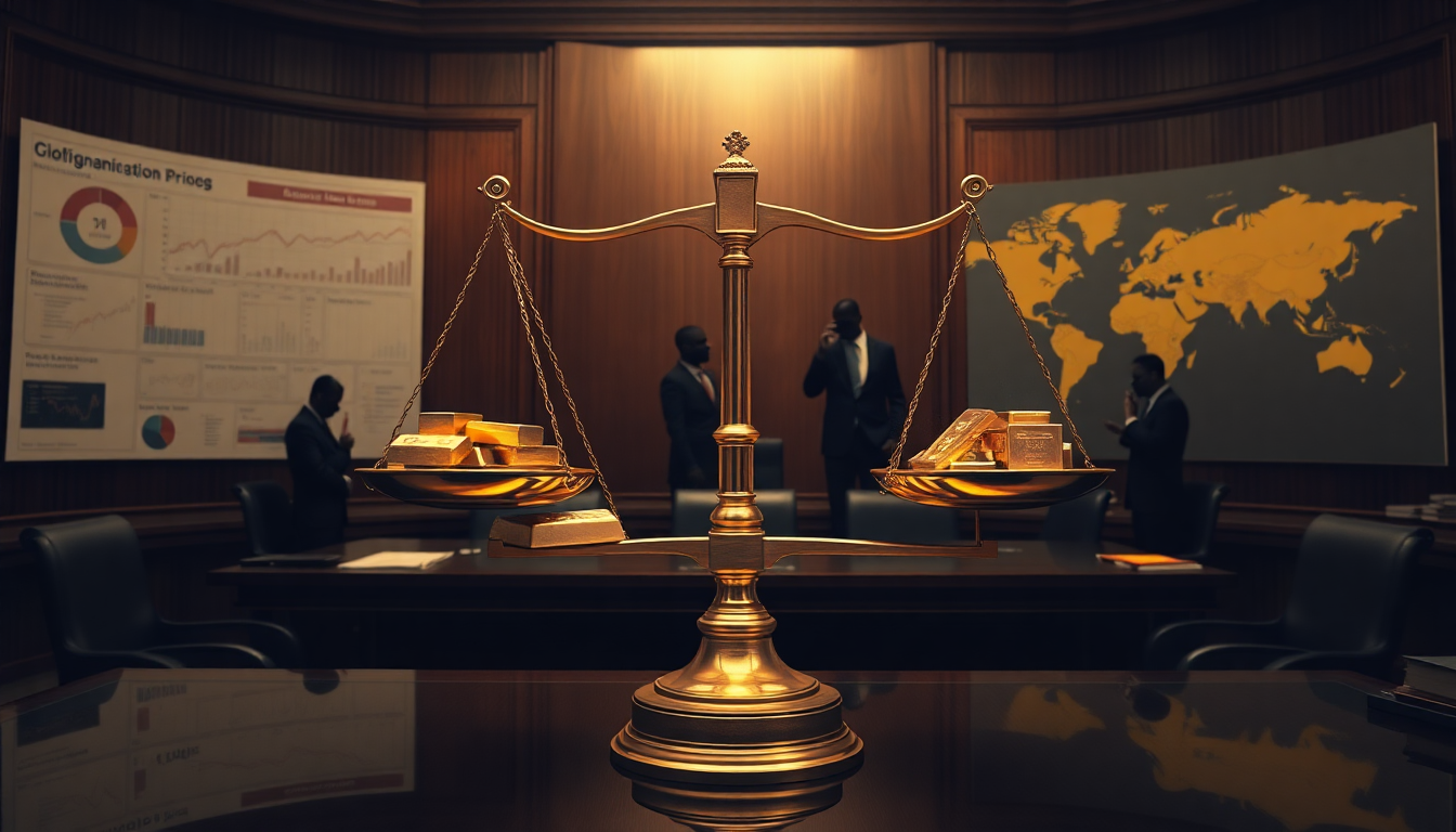 who controls the price of gold ?