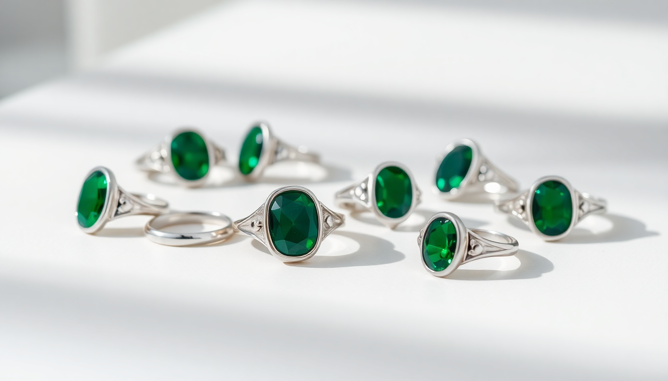 The Ultimate Guide to Unisex Silver Signet Rings with Green Tourmaline Gemstones in 2026