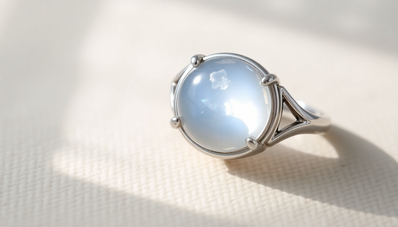 The Complete Guide to Sterling Silver Moonstone Rings: Beauty, Benefits, and Buying Tips