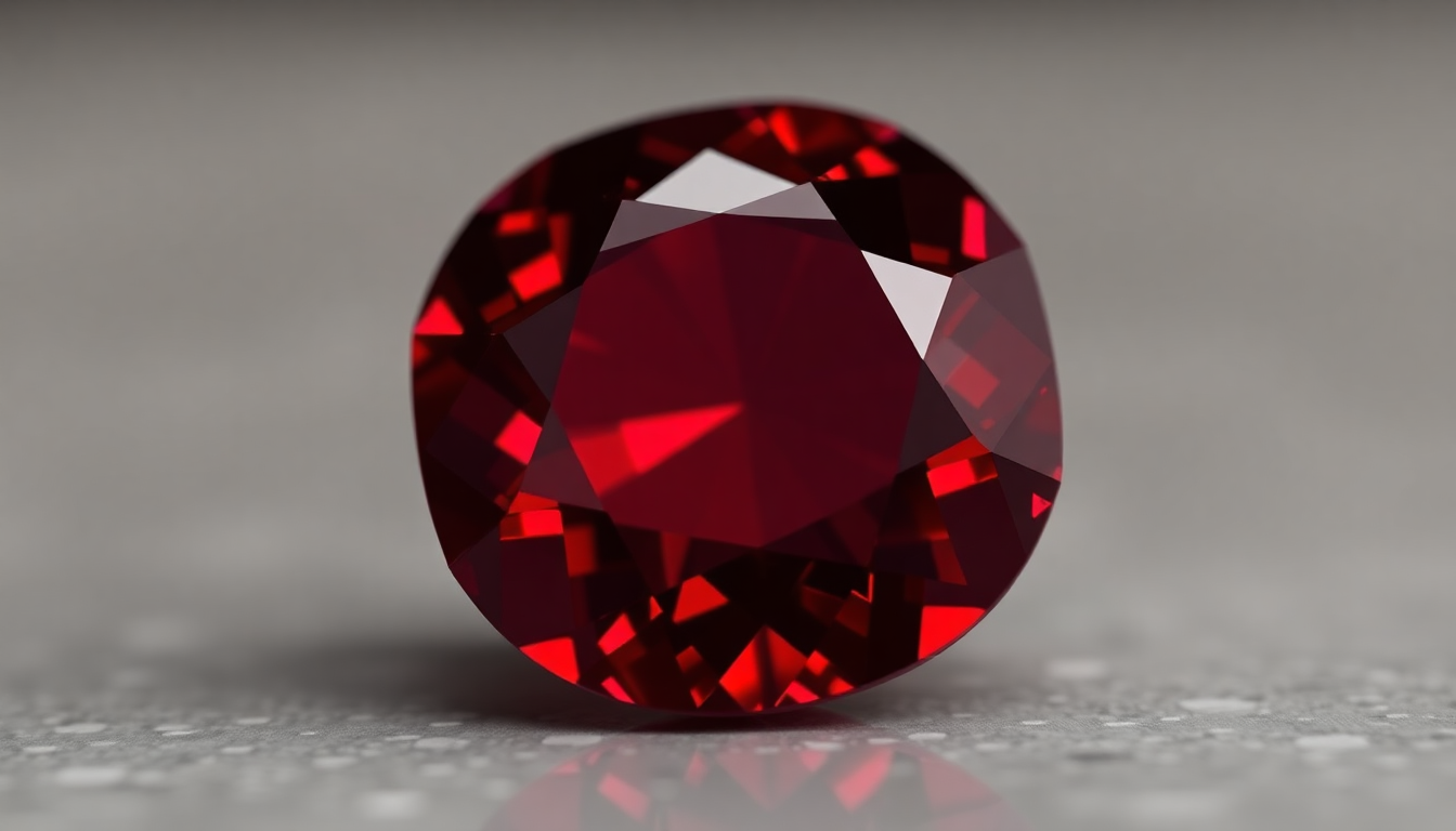 what color is the birthstone for july ?  Ruby