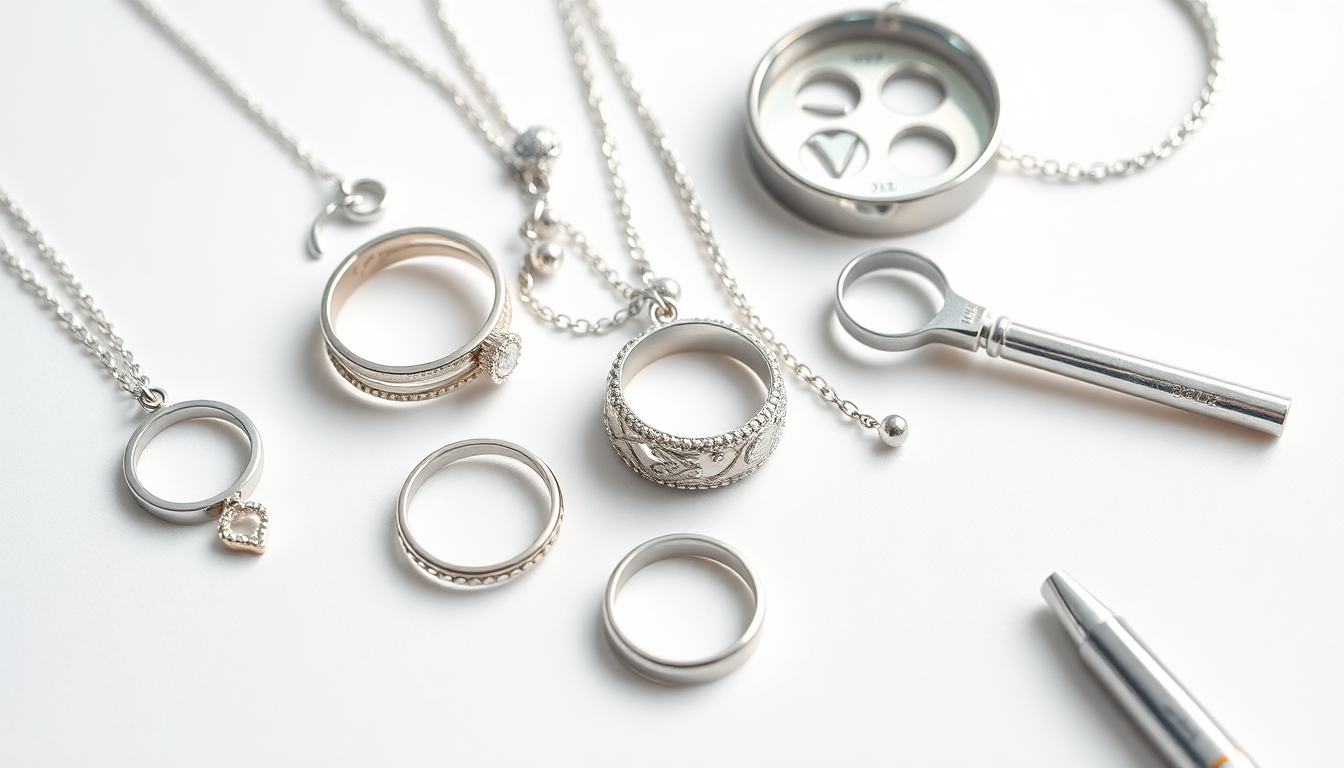 how do you know if a silver necklace is real