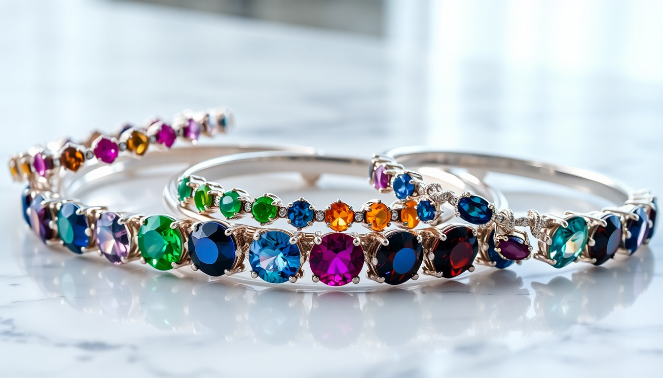 Discover the Beauty of Gemstone Bracelets: Why Silver is the Best Choice