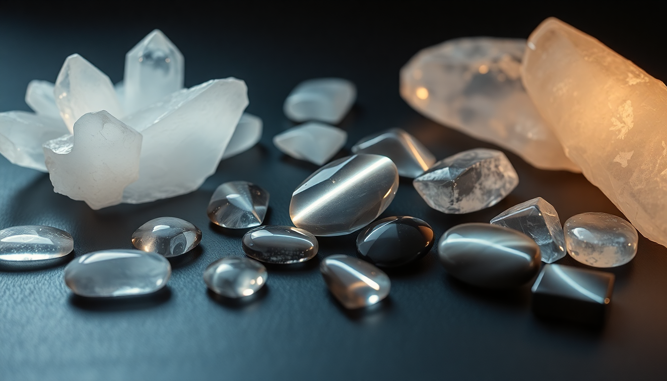 Unlock the Mystical Power of Selenite and Cat's Eye Gemstones