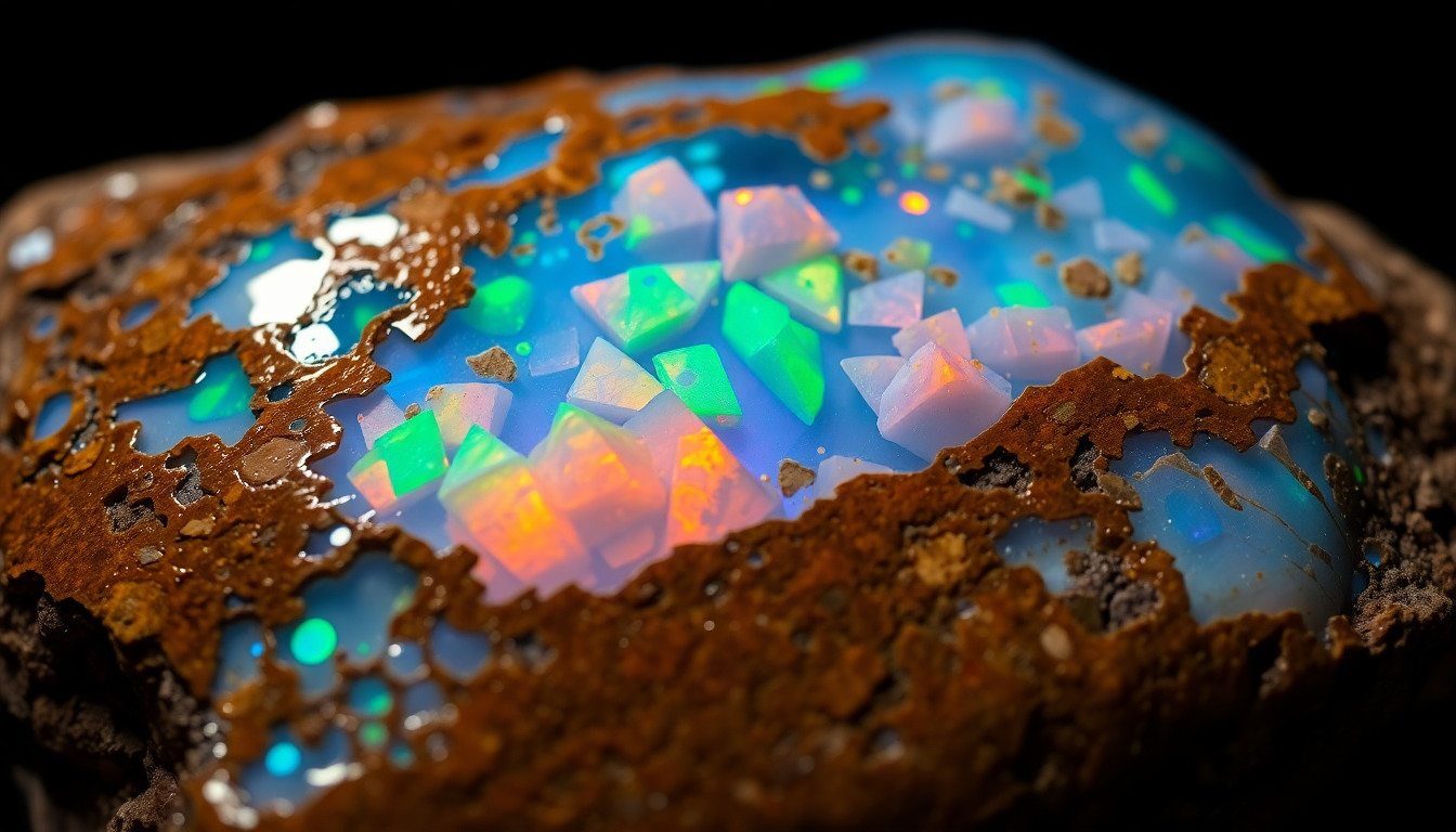 Discover the Captivating Beauty of Boulder Opal Gemstones