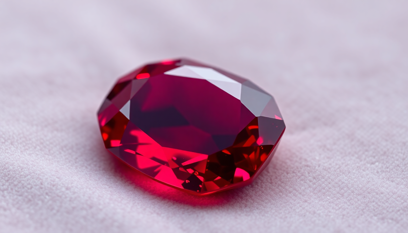 what color is july for Gemstone ? Ruby