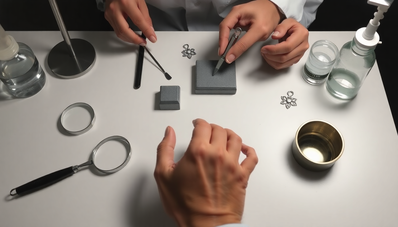 how do you test silver at home