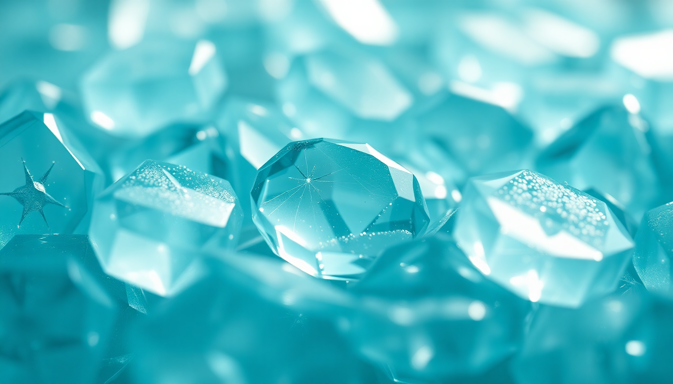 Discover the Allure of Glass Aqua Gemstones: A Captivating Journey