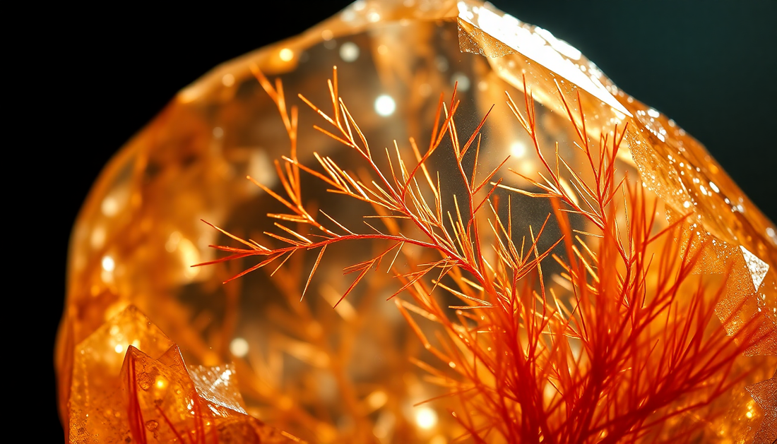 Unlock the Mesmerizing Beauty of Rutile Quartz: A Gemstone Lover's Guide