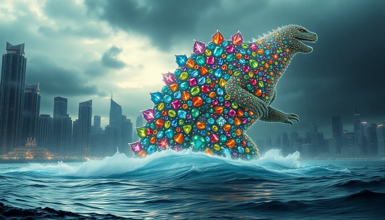 who is gemstone godzilla