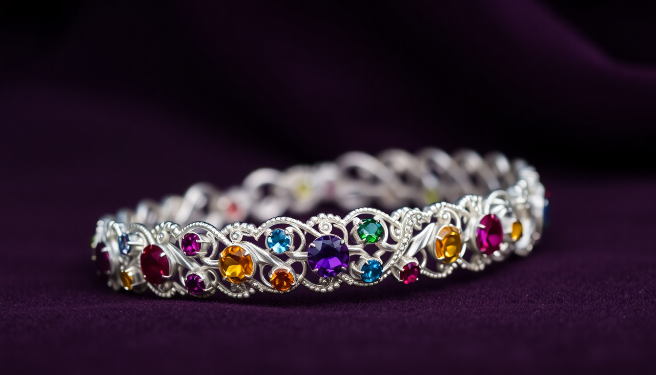 Discover the Beauty and Value of Gemstone Silver Bracelets