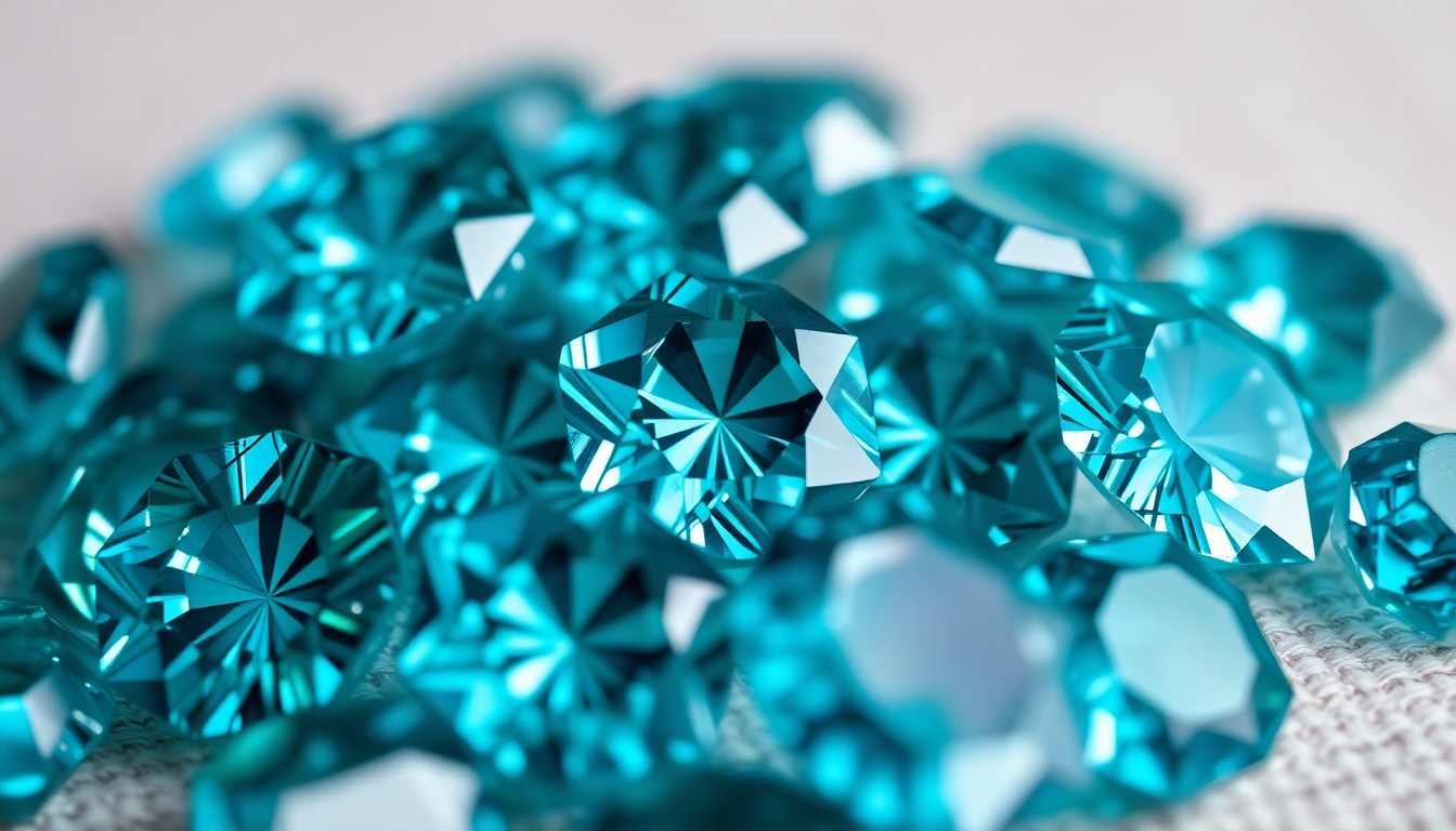 Unlock the Beauty of Aqua Kyanite Faceted Gemstones