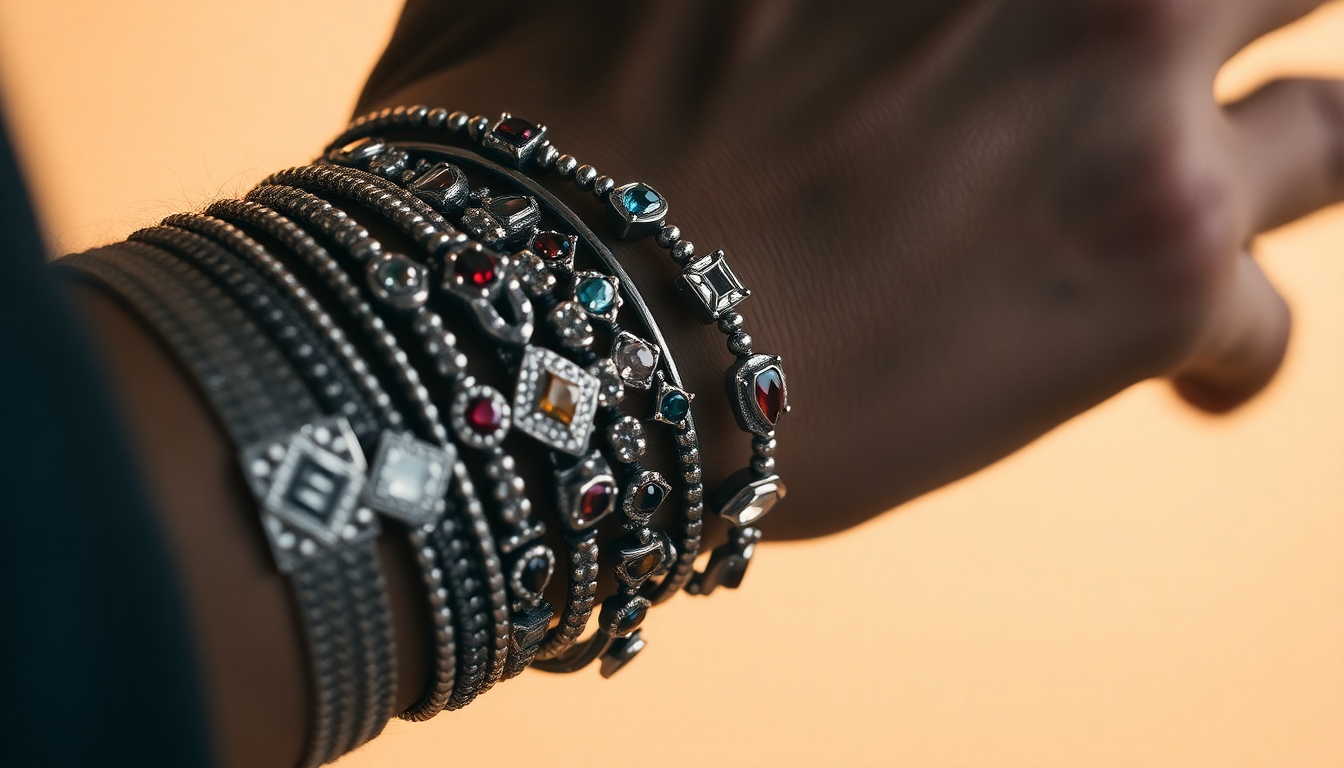 The Cost of Gemstone Silver Bracelets for Men: A Comprehensive Guide