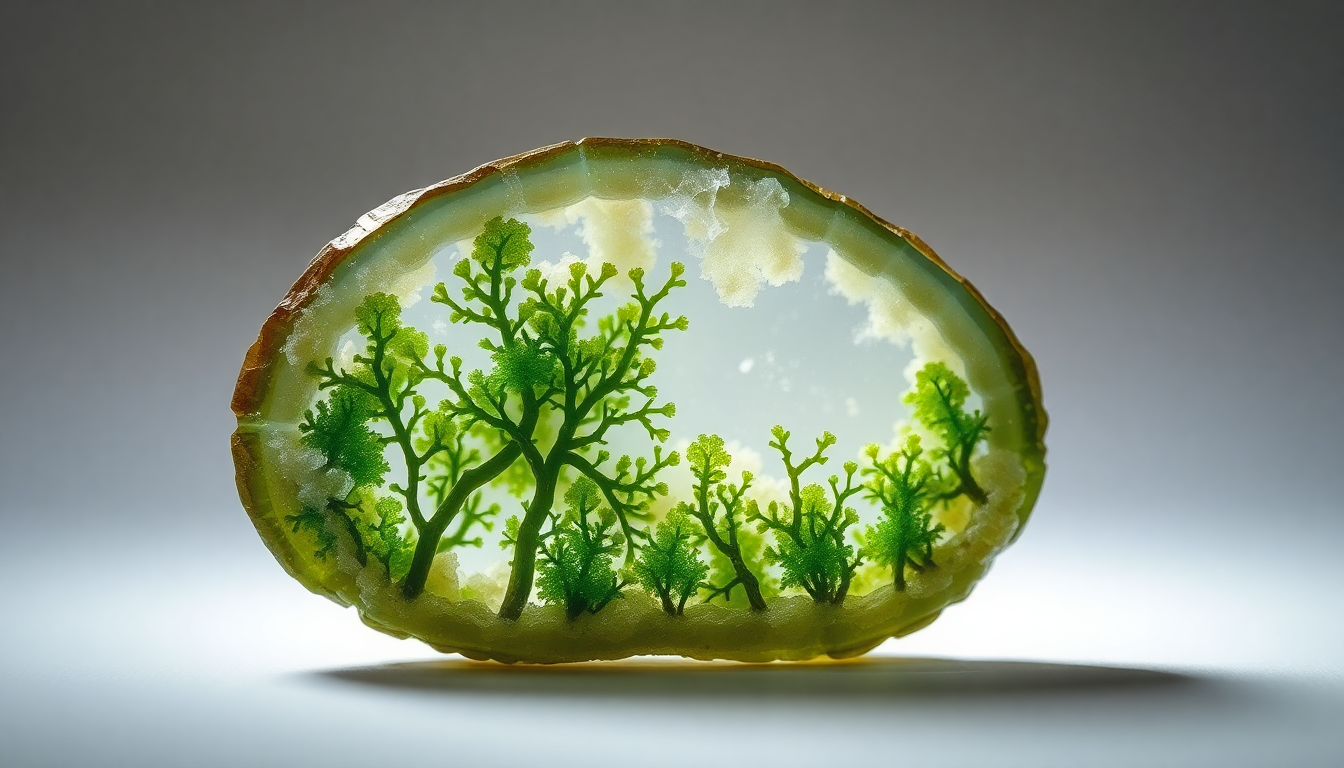 Discover the Captivating Beauty of Moss Agate Gemstones