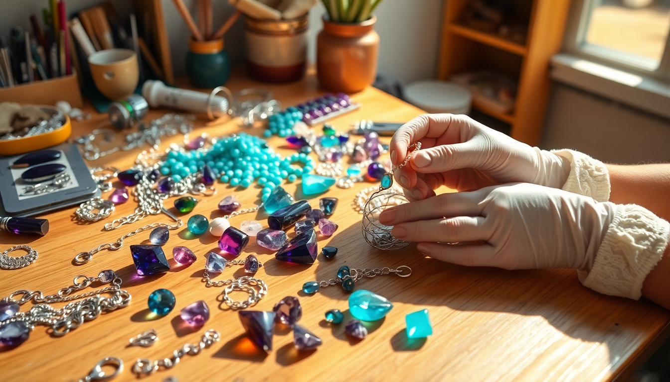 How to Make Gemstone Jewelry at Home: A Step-by-Step Guide