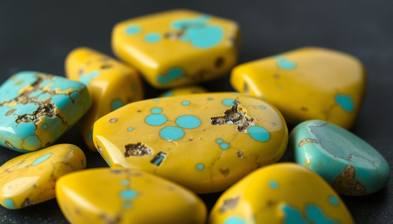 Discover the Captivating Beauty of Mohave Yellow Turquoise Gemstones