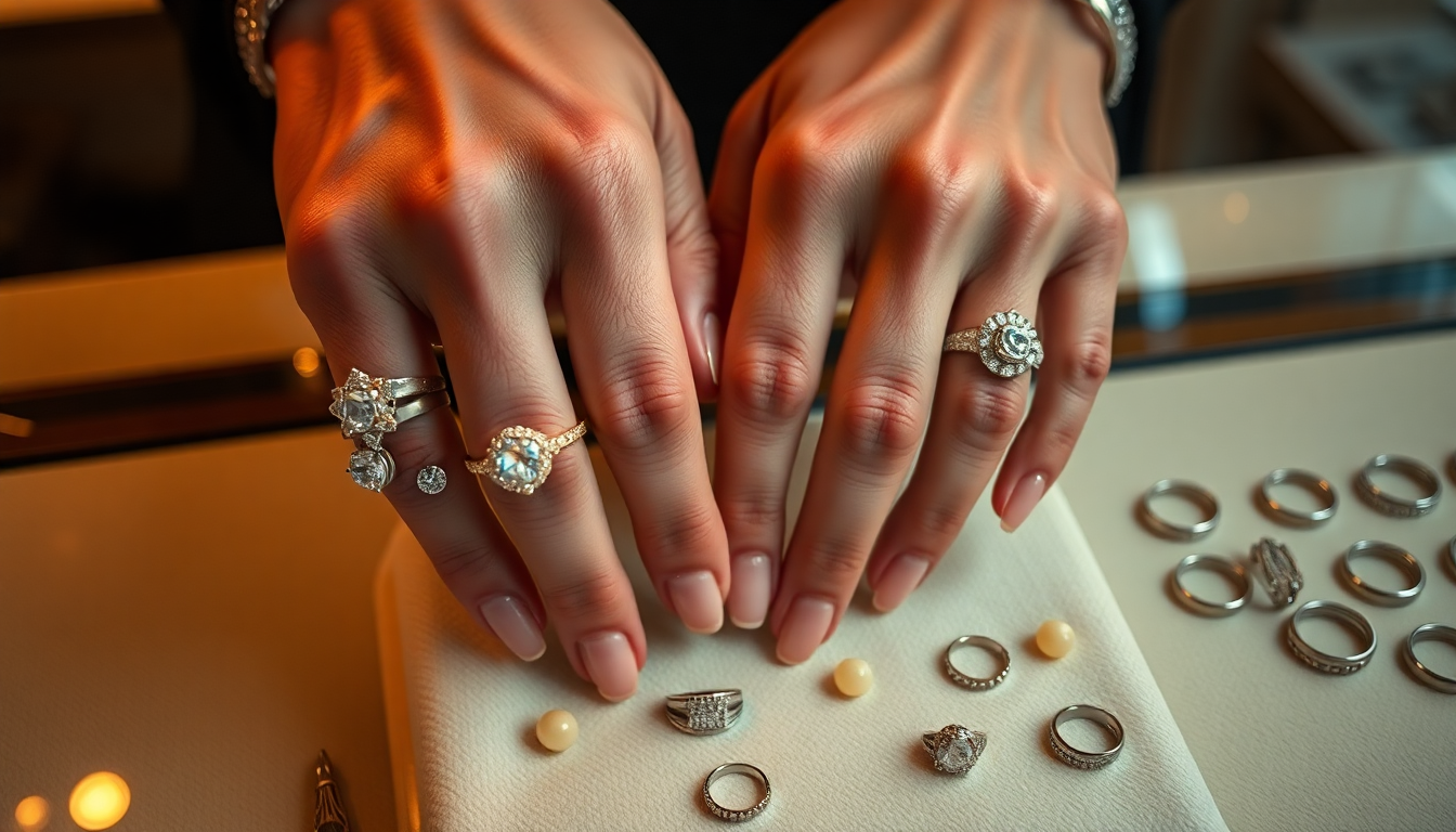 will jewelry stores size your finger