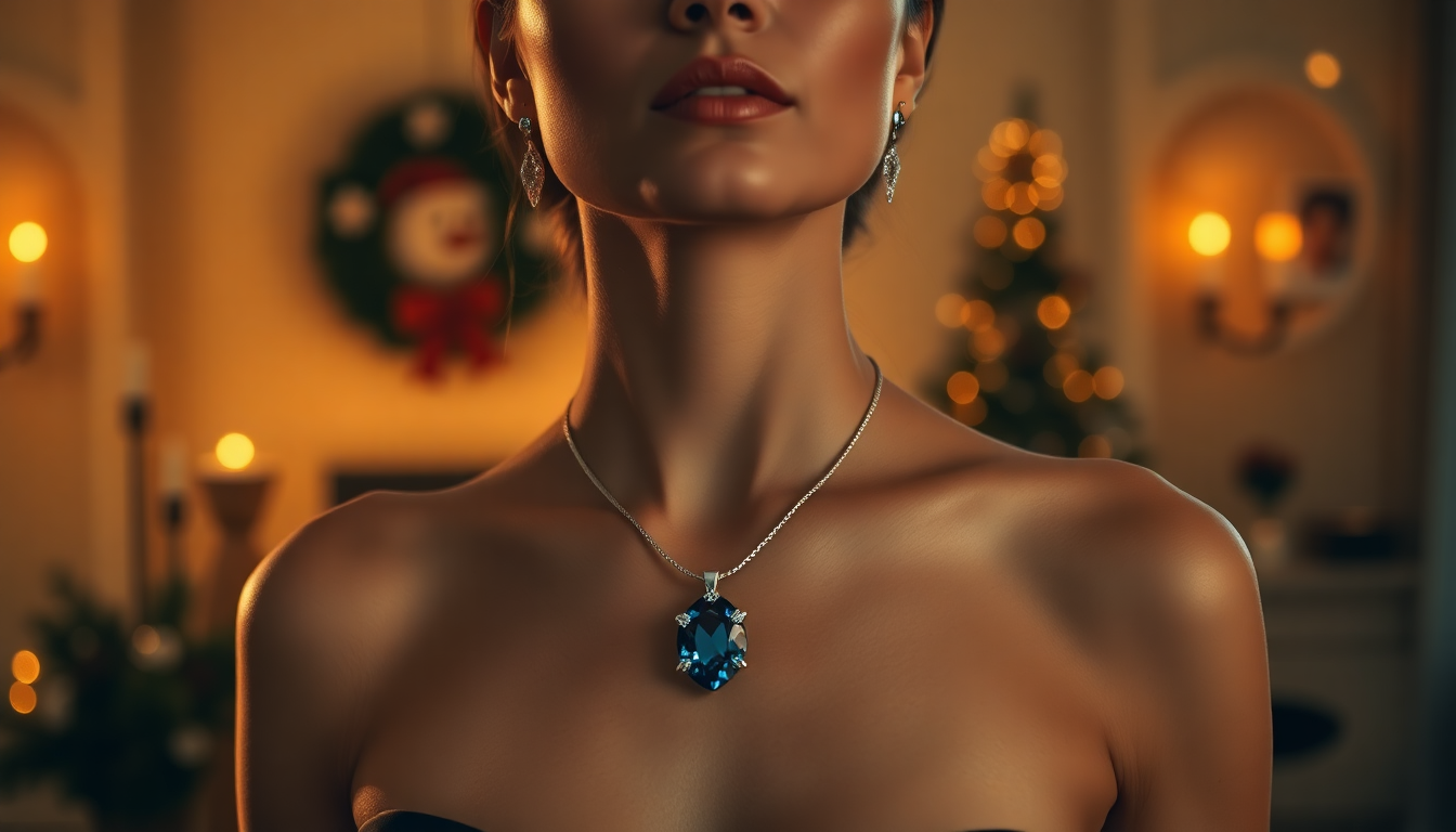 Silver London Blue Topaz Necklace: The Ultimate Luxury Holiday Gift Trend for 2026