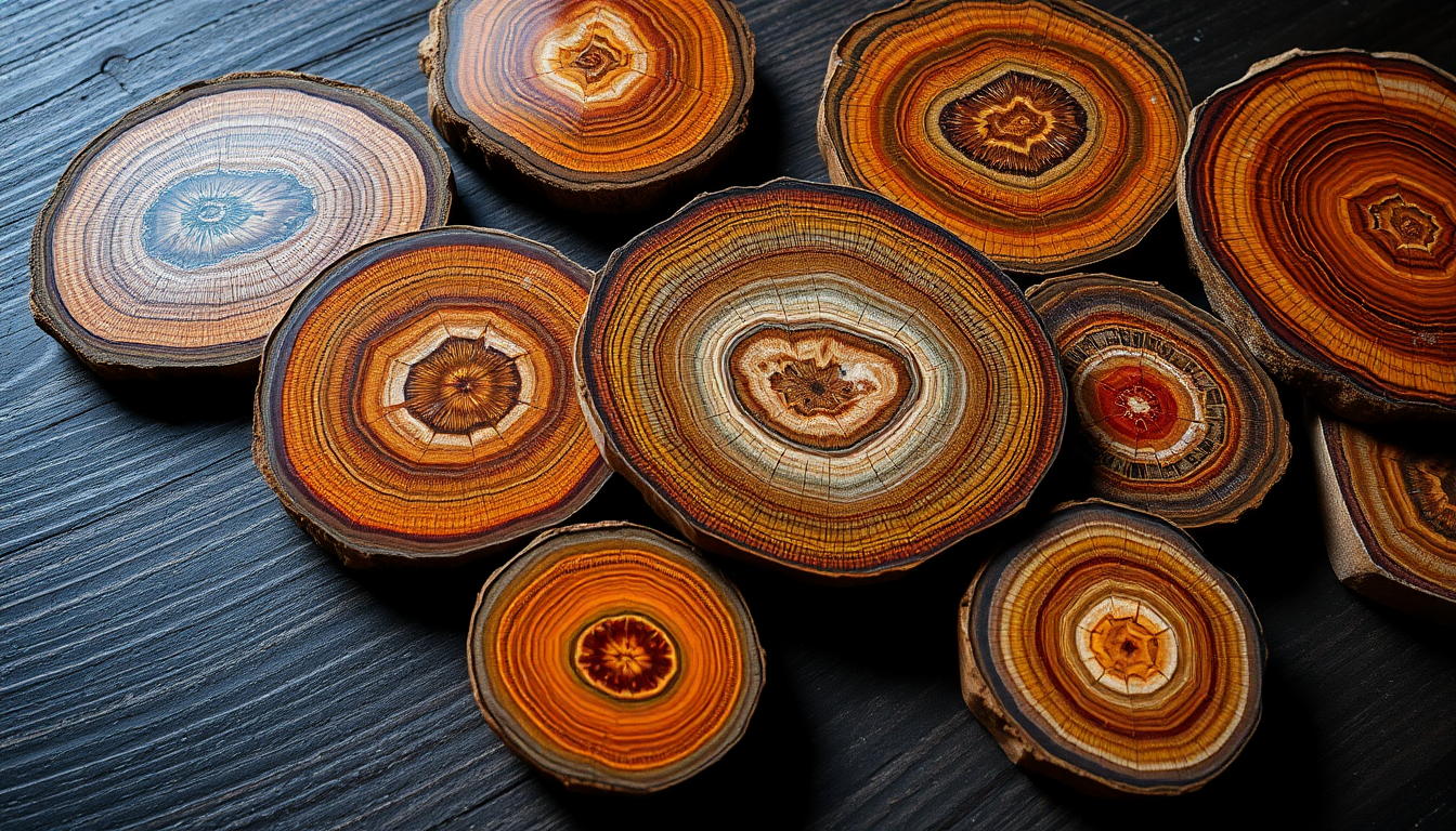 Unlock the Secrets of Petrified Wood Slice Gemstones: A Captivating Journey