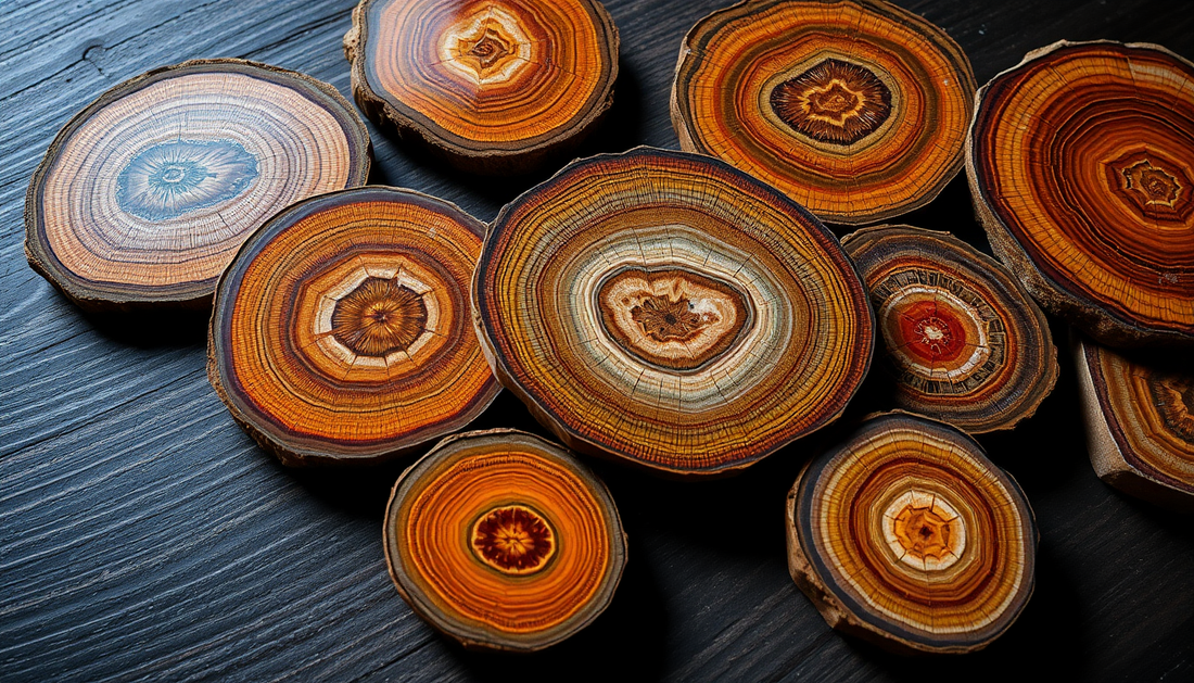 Unlock the Secrets of Petrified Wood Slice Gemstones: A Captivating Journey