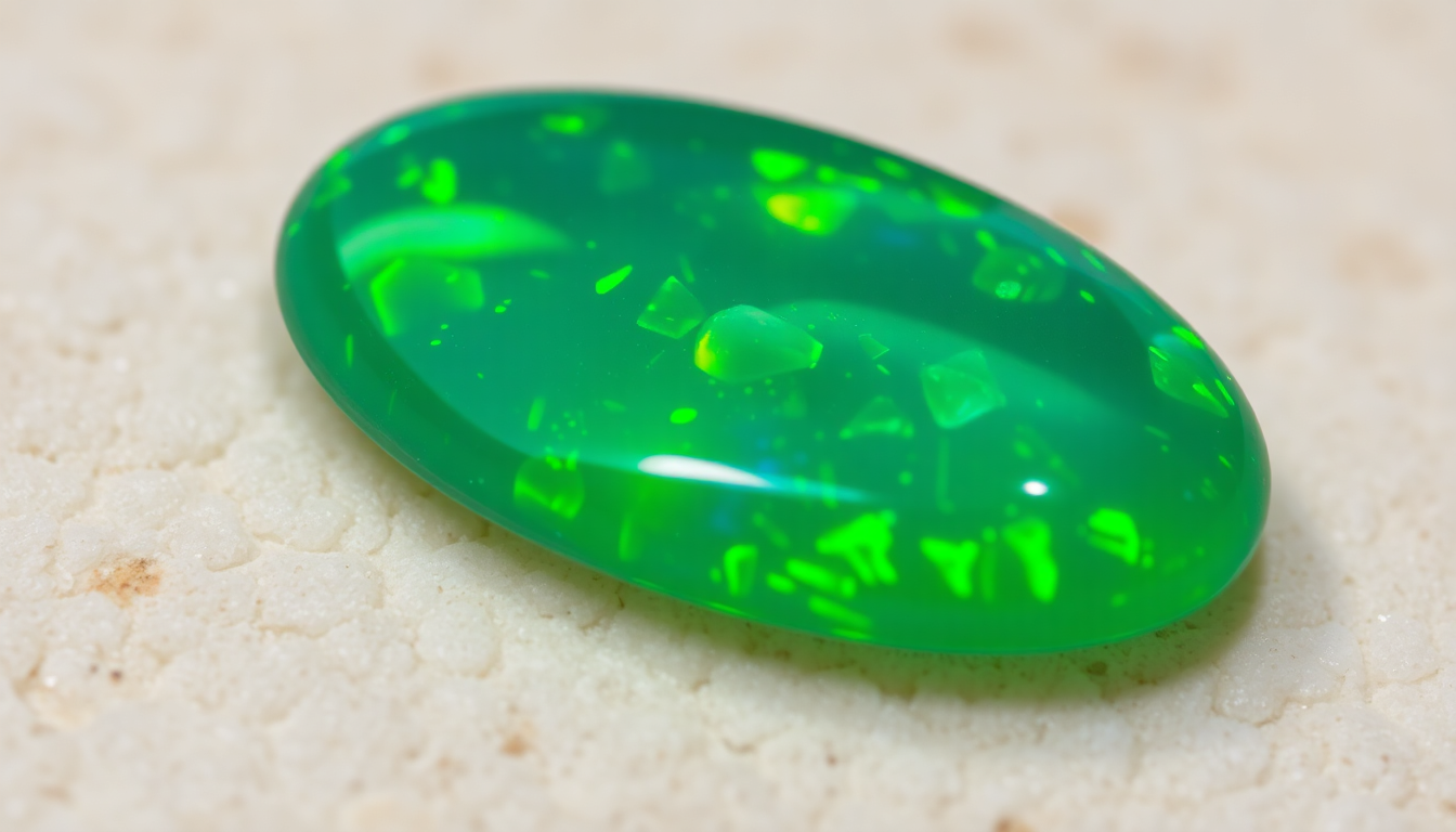Discover the Captivating Beauty of Green Swiss Opal: A Gemstone Lover's Delight