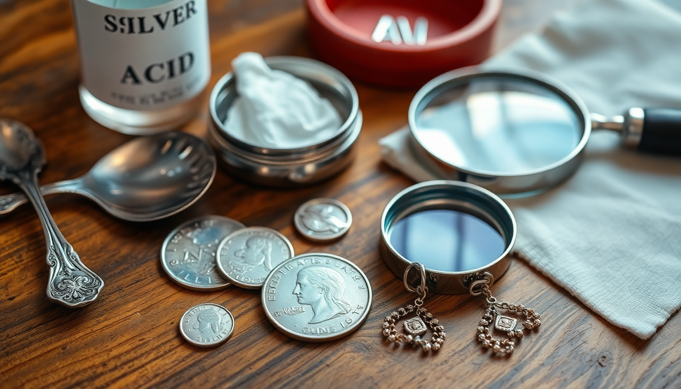 how to tell if something silver