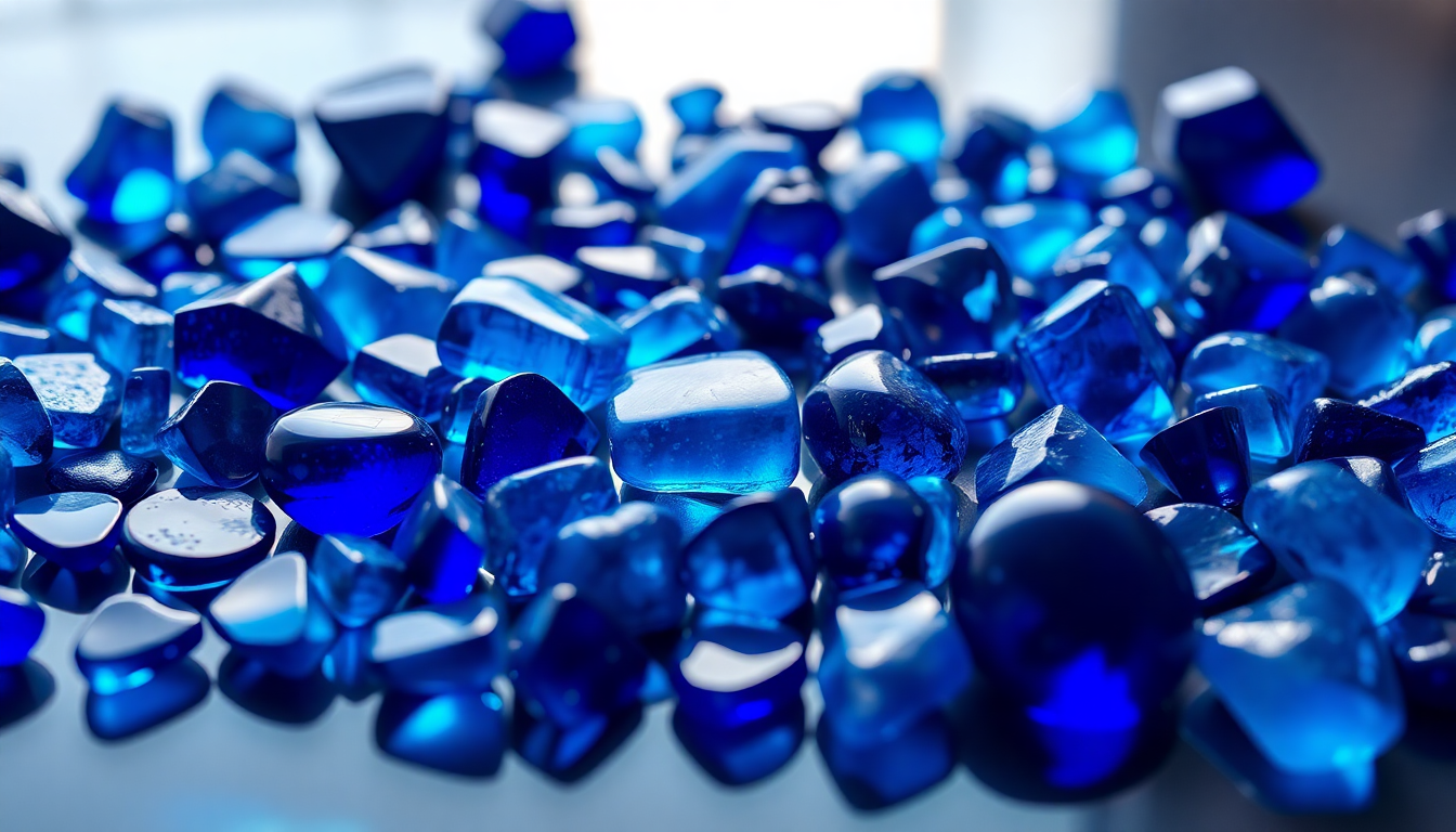 Discover the Allure of Blue Resin Gemstones: A Captivating Journey