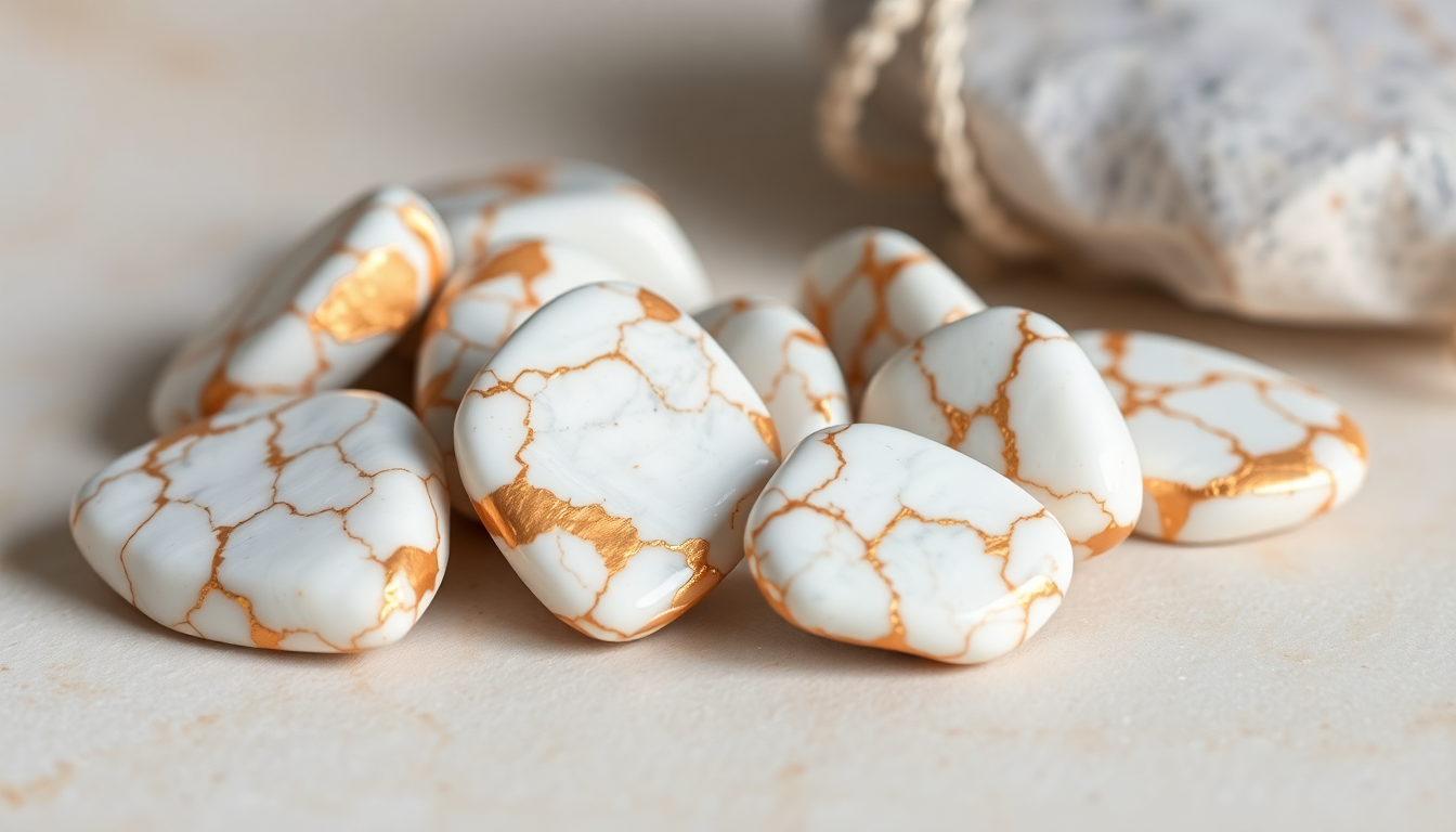 Discover the Captivating Beauty of Howlite Copper Gemstones: A Jewelry Maker's Guide