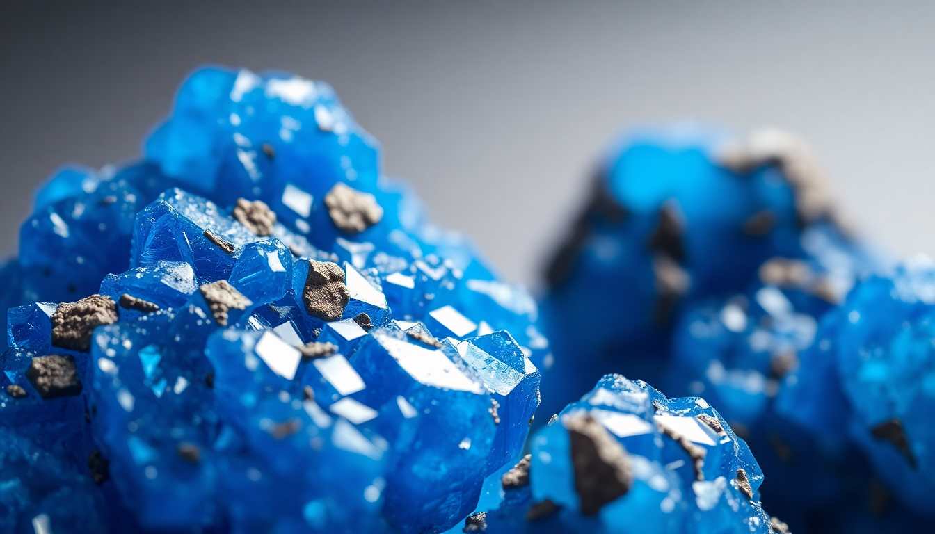 The Captivating Beauty of Azurite Druzy Gemstones