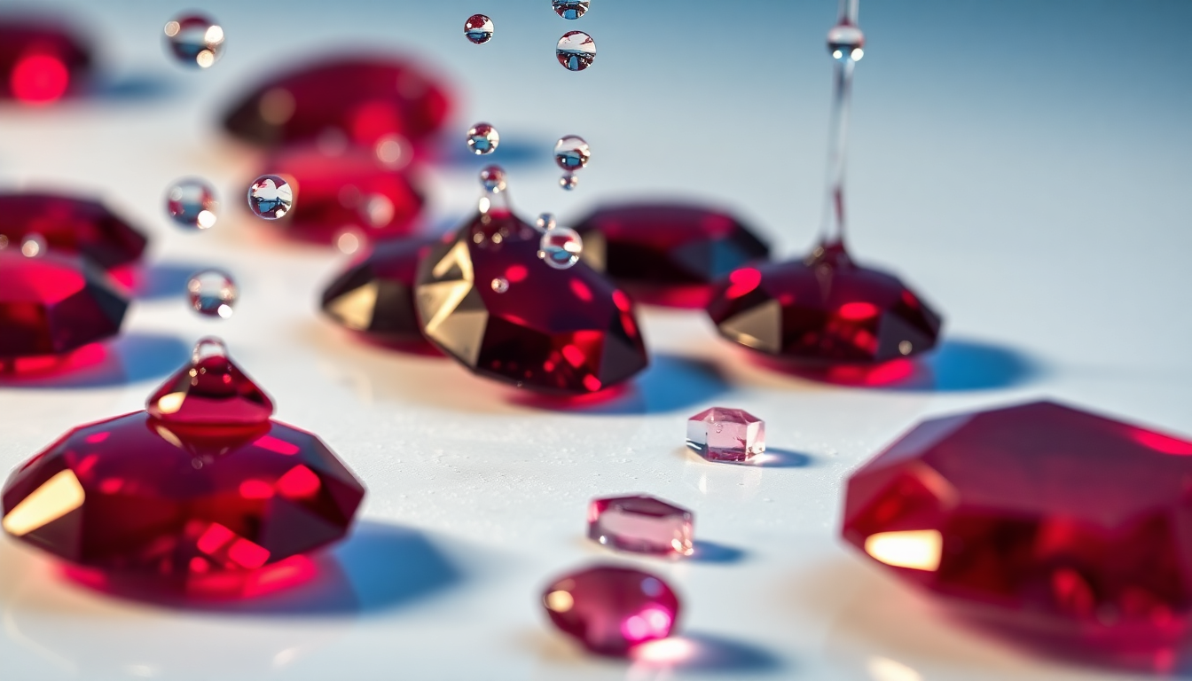 Can Garnet and Rubies Get Wet? Safe Water Standards for Natural Gemstones