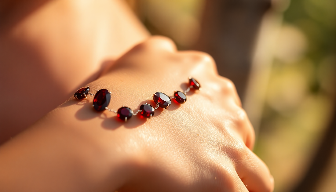 Unlock the Power of Garnet: Discover the Remarkable Benefits of Wearing a Garnet Bracelet