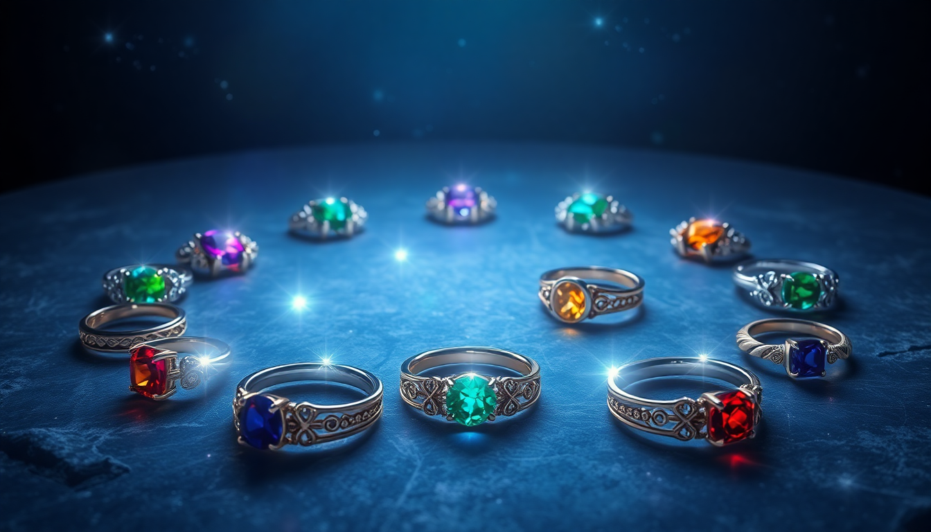 gemstone astrology ring