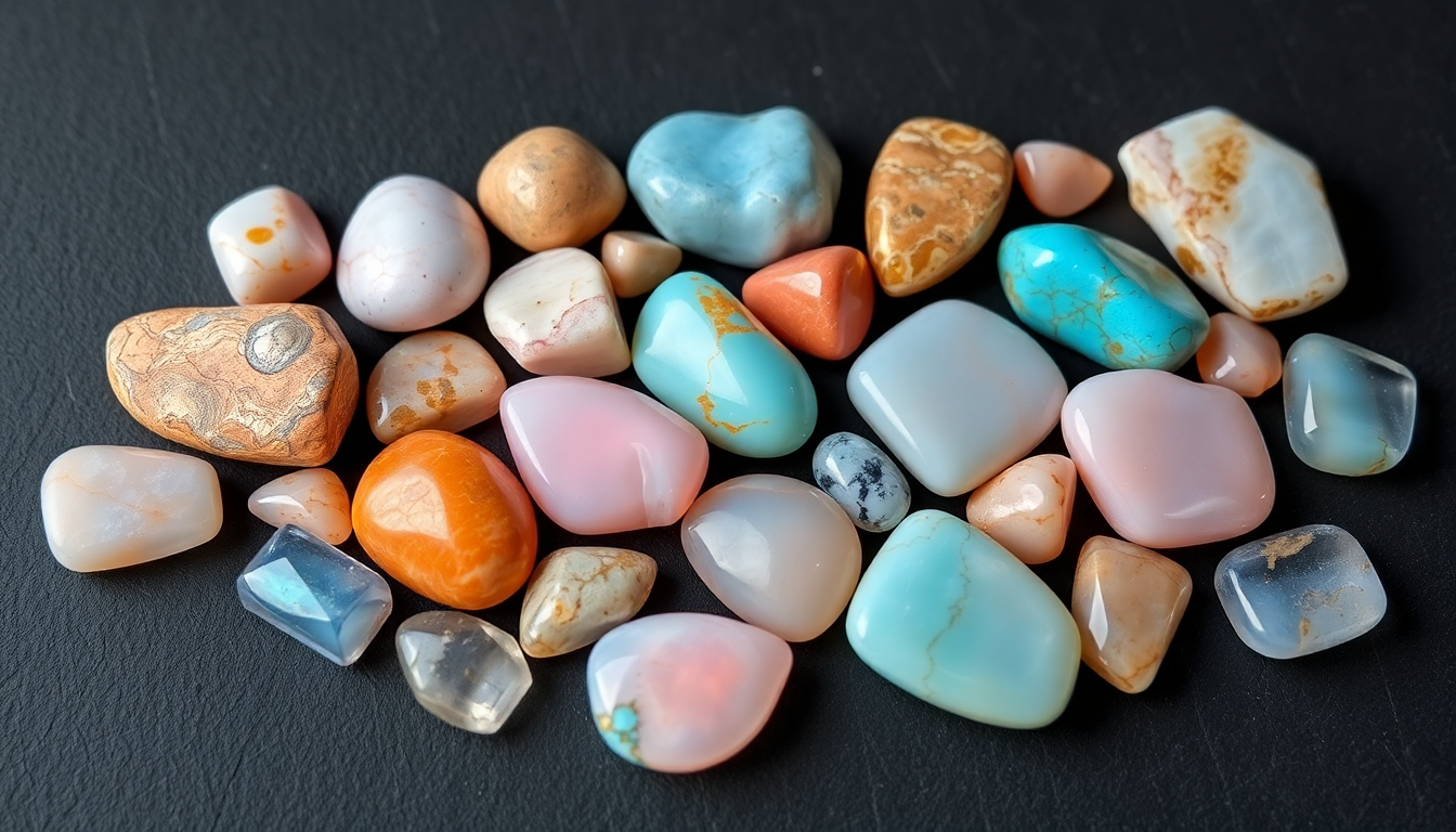 Discover the Allure of Mojave Copper, Pink Opal, and Turquoise Gemstones