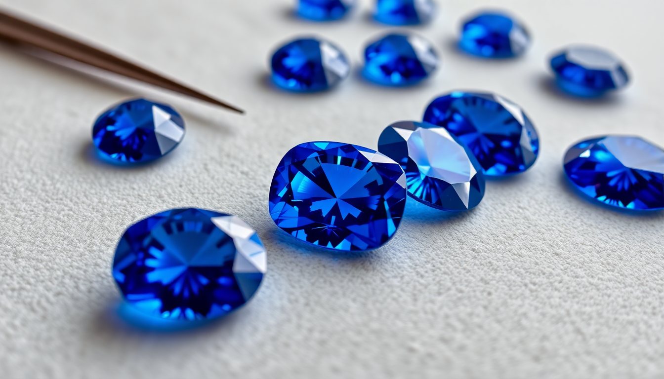 Discover the Allure of Corundum Blue Cultured Gemstones: A Jeweler's Guide