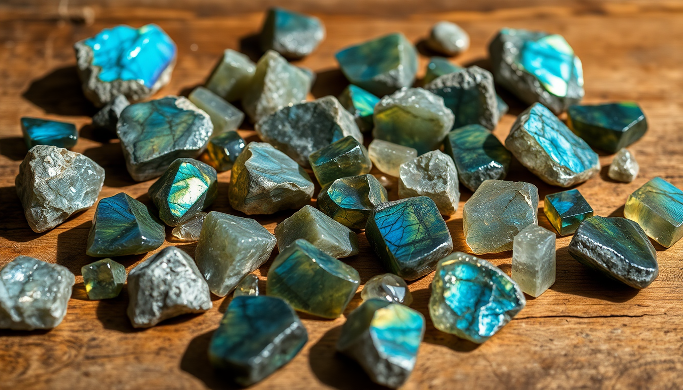Unlock the Mesmerizing Beauty of Labradorite Rough Gemstones: A Treasure Trove for Jewelry Makers