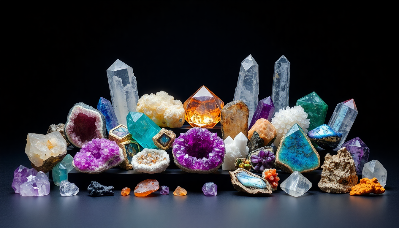are crystals minerals ?