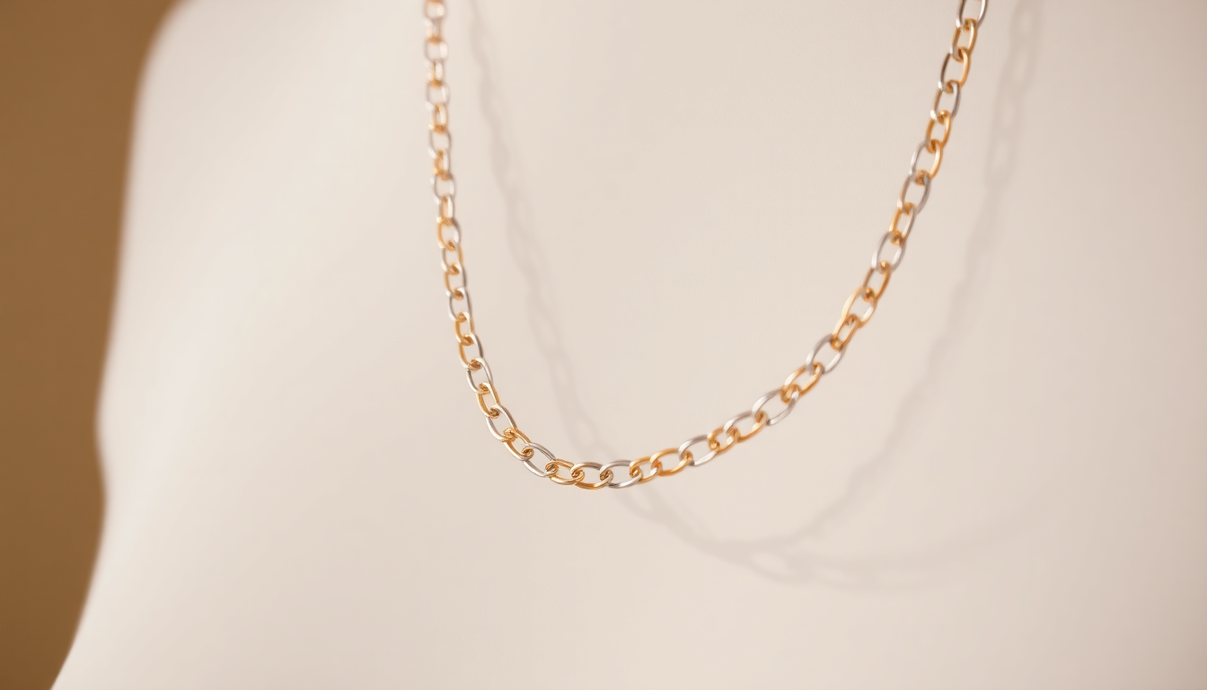 Two Tone Silver Gold Chain Necklace: Essential Everyday Basics for 2026