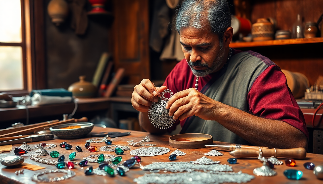 The Complete Guide to Silver Gemstone Jewelry in India: Craftsmanship, Quality, and Timeless Beauty