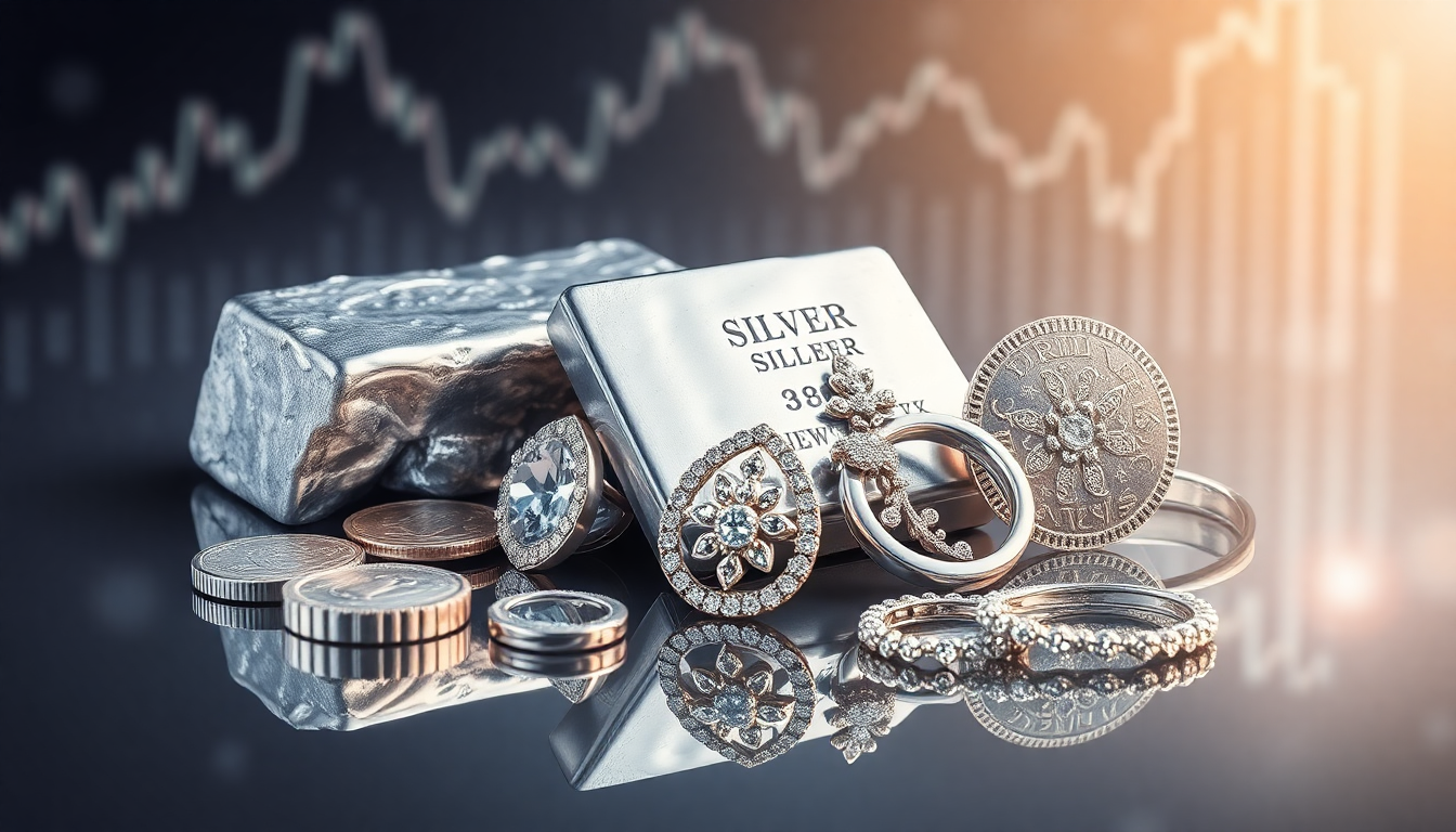 silver price is going up