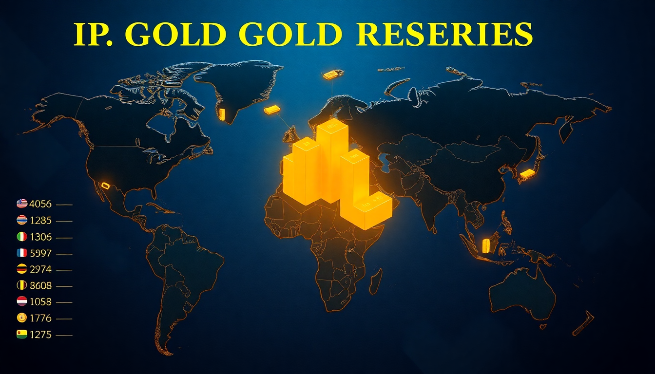 Top 20 Countries with the Largest Gold Reserves