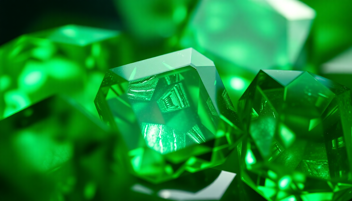 what colour is an emerald ?