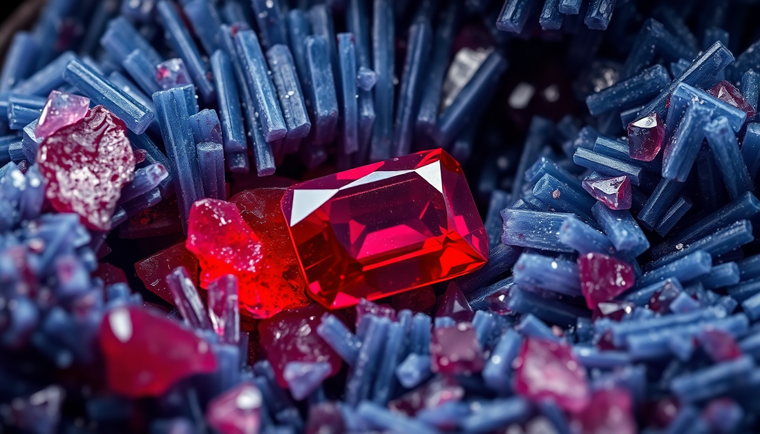 The Allure of Ruby in Kyanite Gemstones
