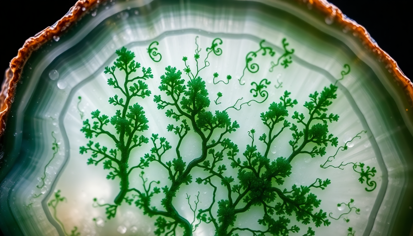 Discover the Captivating Beauty of Moss Agate in Quartz Gemstones