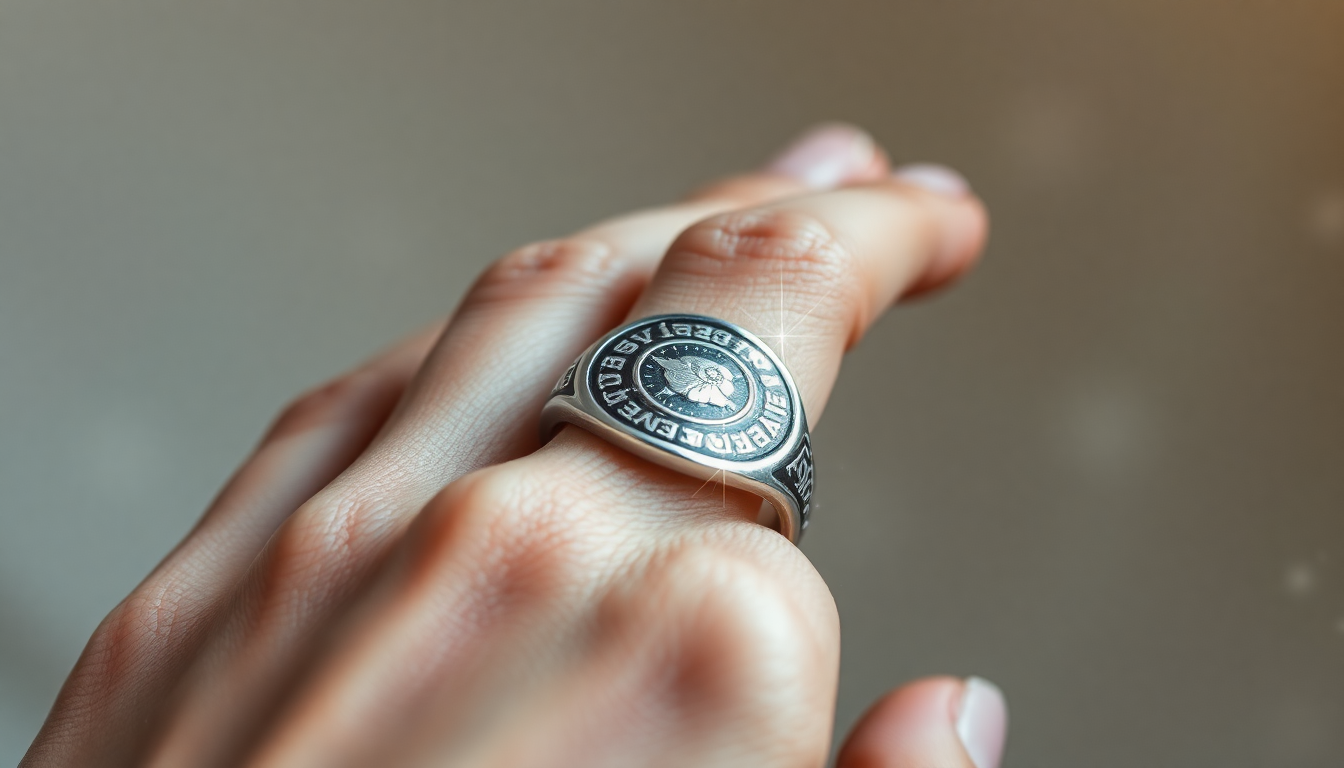 Silver Ring on the Middle Finger: Boosting Saturn's Positive Energy