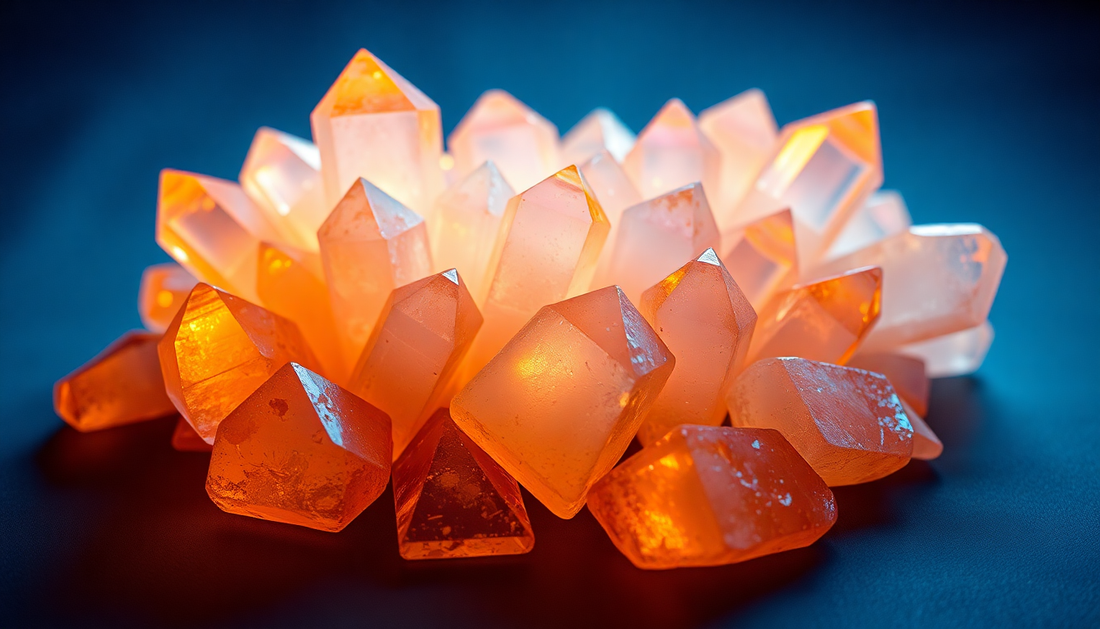 Unlock the Mesmerizing Beauty of Sunset Aura Quartz Gemstones