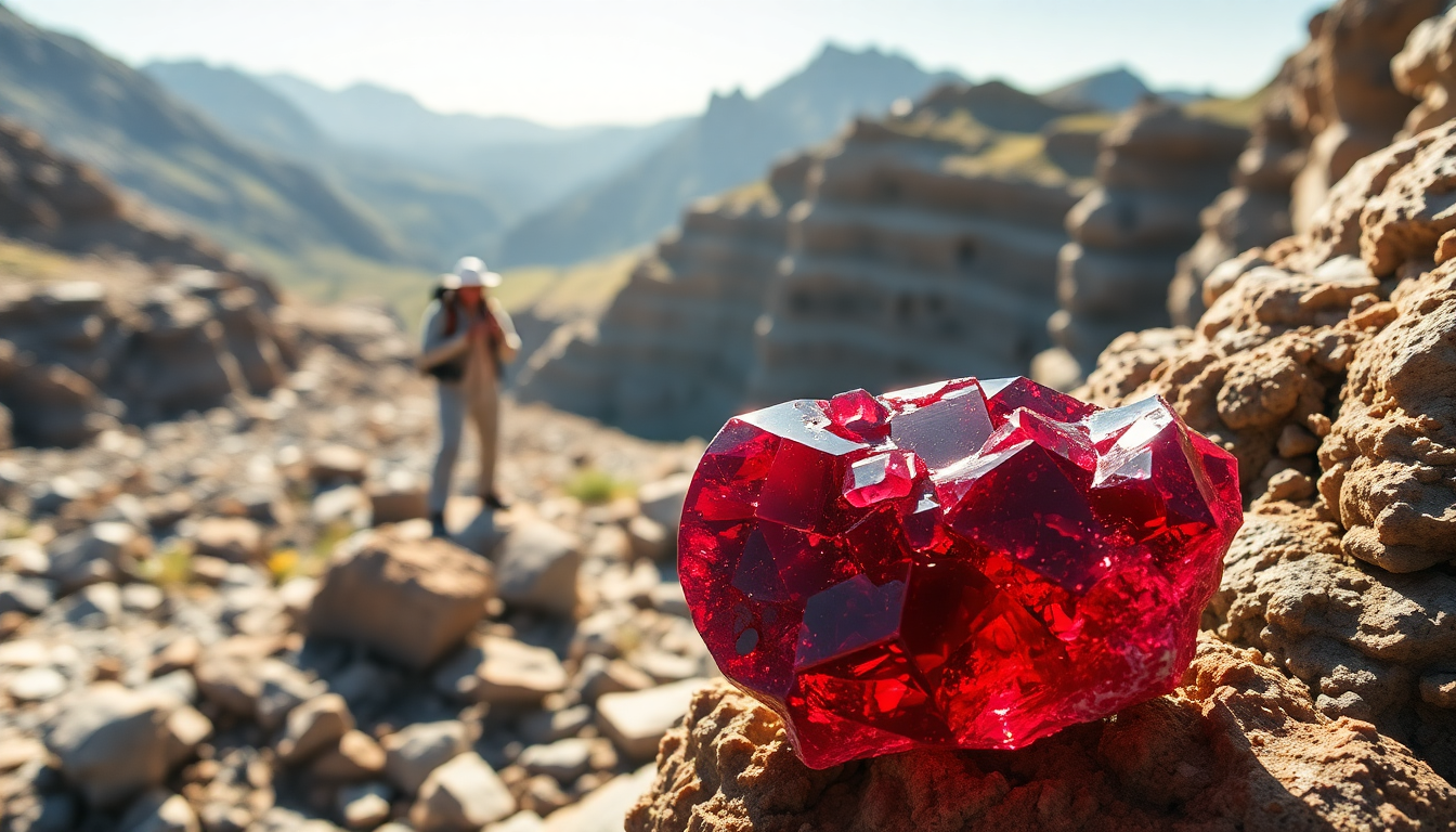 where garnet comes from ?