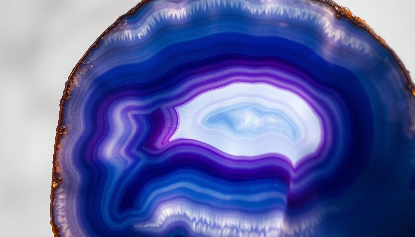 Unlock the Captivating Beauty of Iris Agate: A Gemstone Lover's Delight