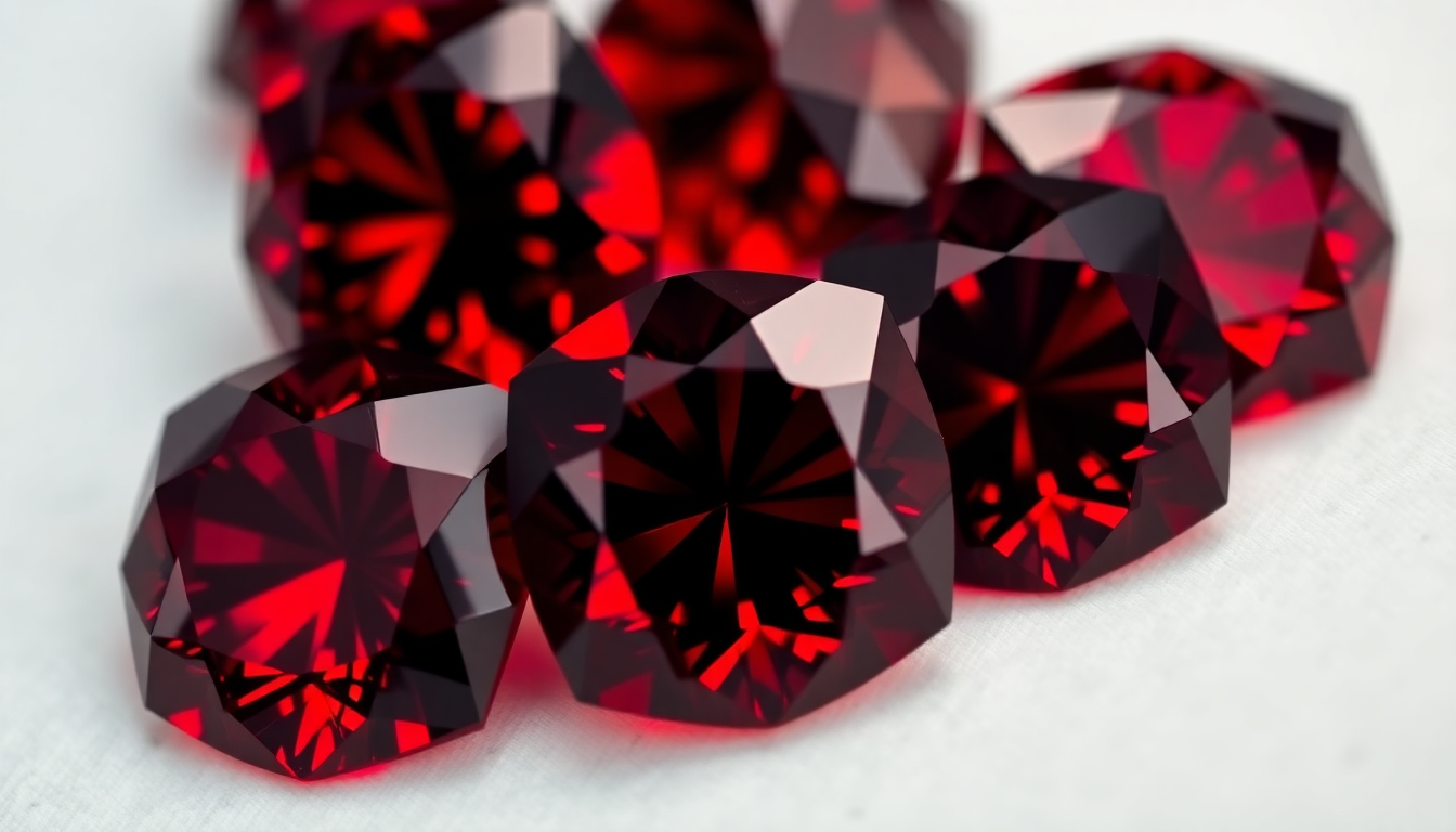 Unlock the Allure of Garnet: Discover the Captivating World of Faceted Gemstones