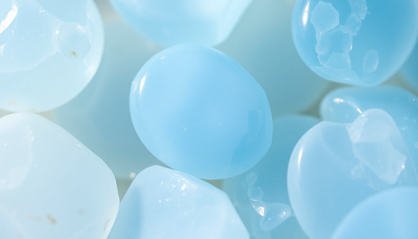 Unlock the Mesmerizing Beauty of Chalcedony Blue Gemstones