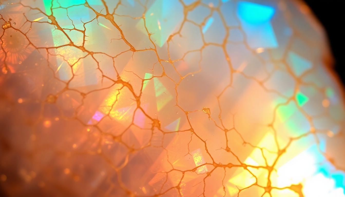 Discover the Captivating Beauty of Rainbow Lattice Sunstone Gemstones