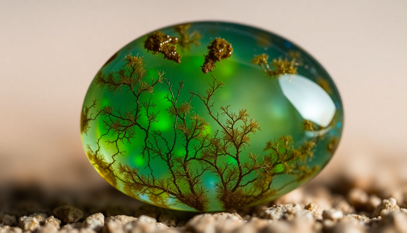 Discover the Captivating Beauty of Moss Opal: A Gemstone Lover's Delight